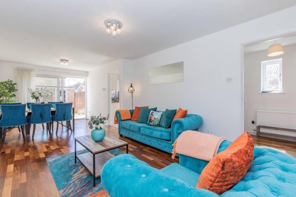 Stylish Townhouse In The Heart Of Summertown Оксфорд Экстерьер фото