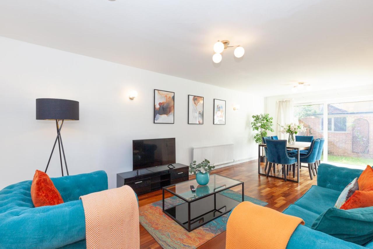 Stylish Townhouse In The Heart Of Summertown Оксфорд Экстерьер фото